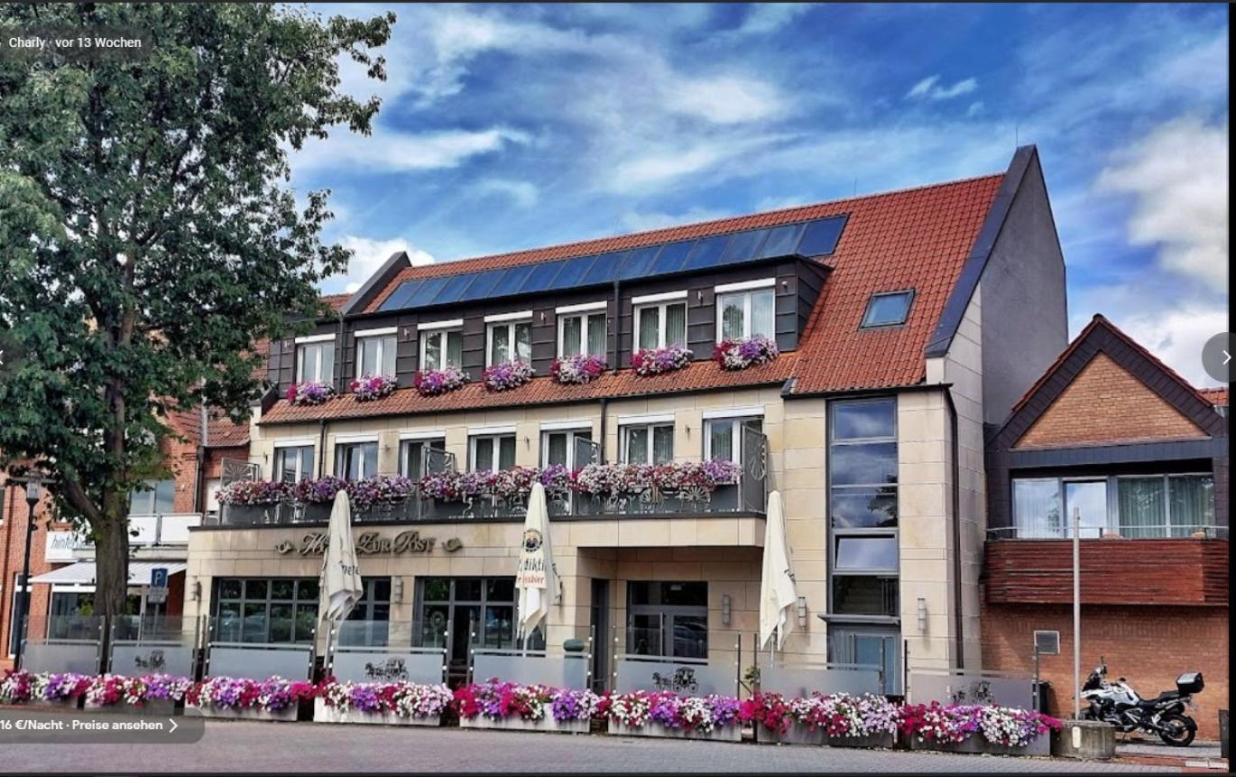 Hotel Zur Post Wettringen  Exteriör bild